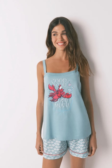 Pižama women'secret ženska, turkizna barva, 3132110