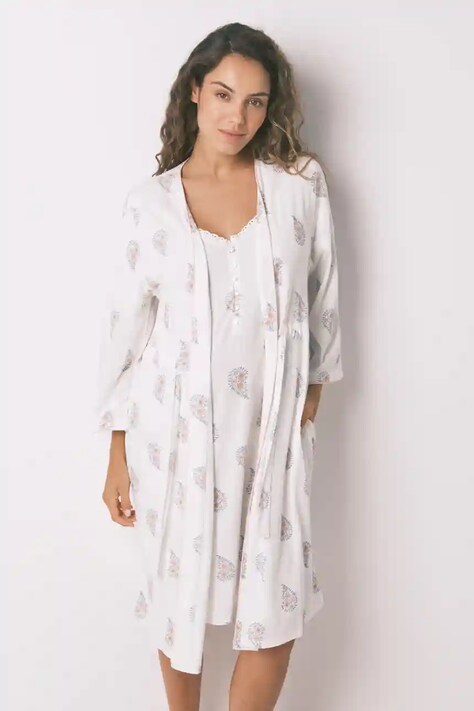 women'secret szlafrok kolor beżowy 2172317
