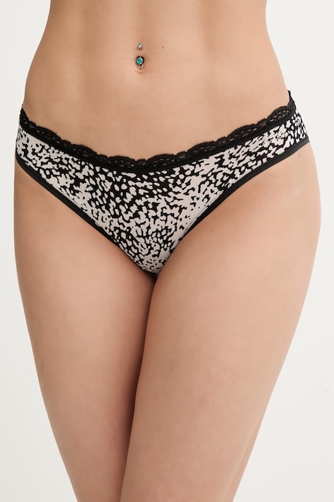 Calvin Klein Underwear бикини дамски черни LV00QD5271