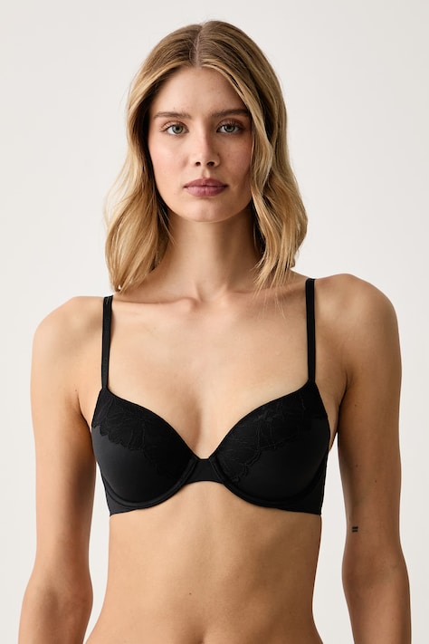 Calvin Klein Underwear Podprsenka čierna LV00QF8443