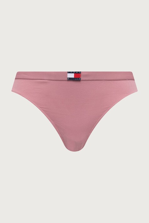 Tommy Hilfiger Stringi damskie z bawełną 3-pack granatowe UW0UW06139
