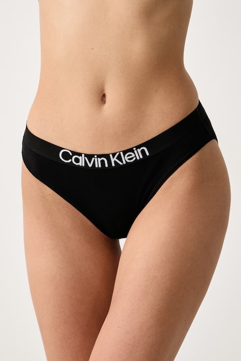 Calvin Klein Underwear Κιλότα γυναικεία βαμβακερά με ελαστάν μαύρα LV00QD5291