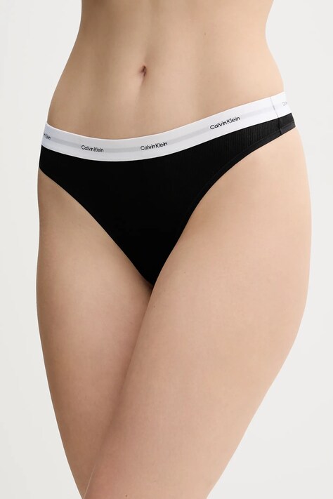 Прашки Calvin Klein Underwear в черно LV00QD5357