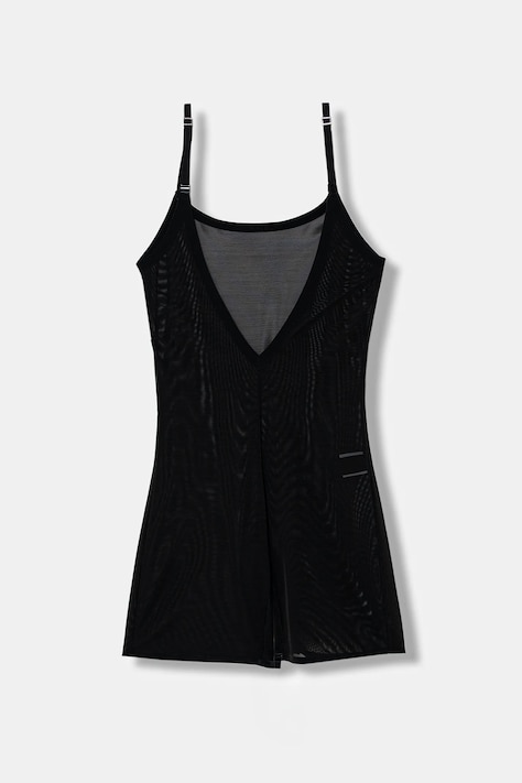 Calvin Klein Underwear body modelujące kolor czarny gładki LV00QF8140