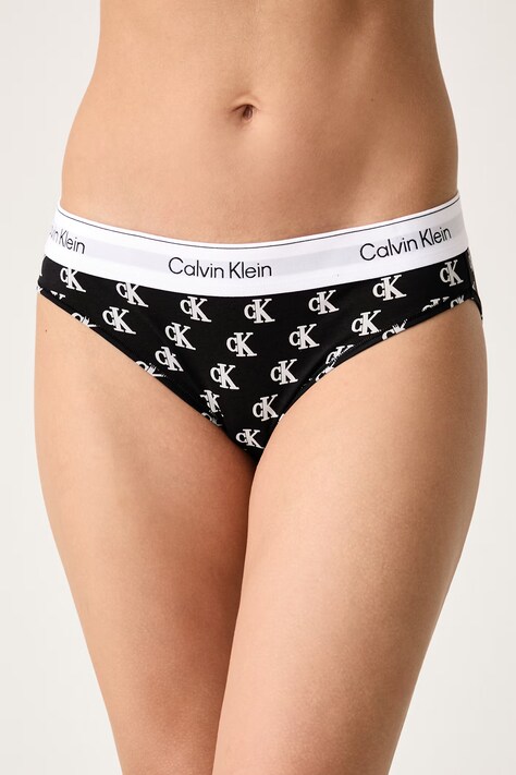 Calvin Klein Underwear Nohavičky dámske s bavlnou čierne LV00QF8520