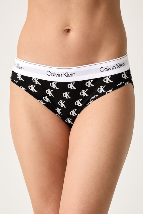 Calvin Klein Underwear Női bugyi pamuttal fekete LV00QF8520
