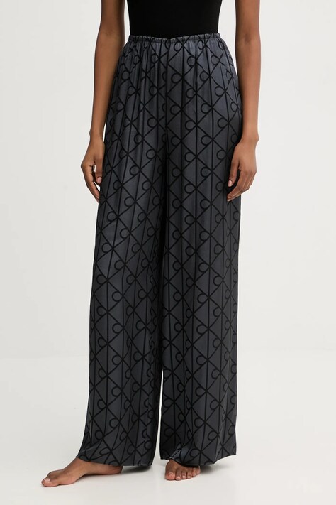 Calvin Klein Underwear spodnie piżamowe damska kolor czarny LV00QS7536