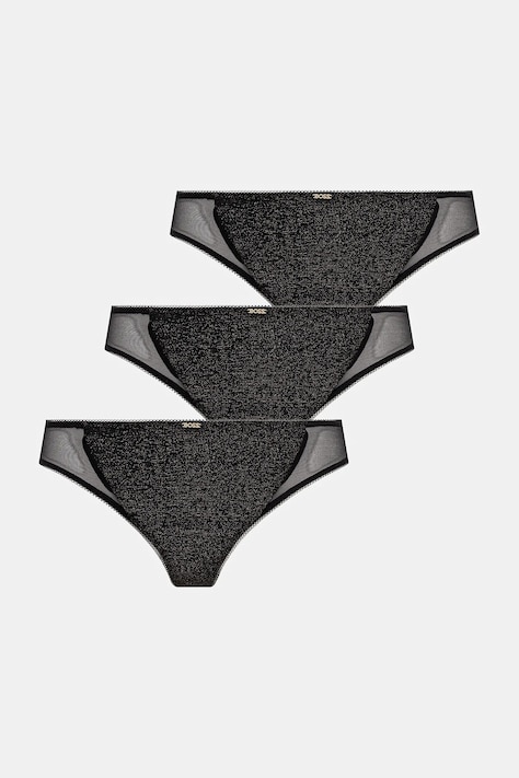 Tange BOSS 3-pack boja: crna, providne, 50550374