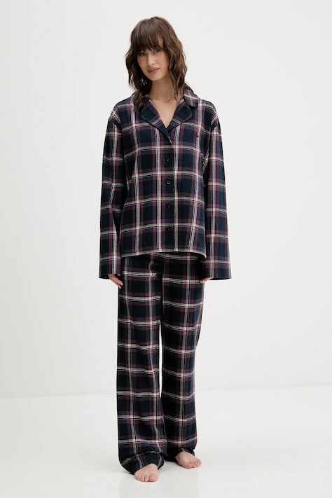 BOSS piżama damska kolor granatowy 50550231