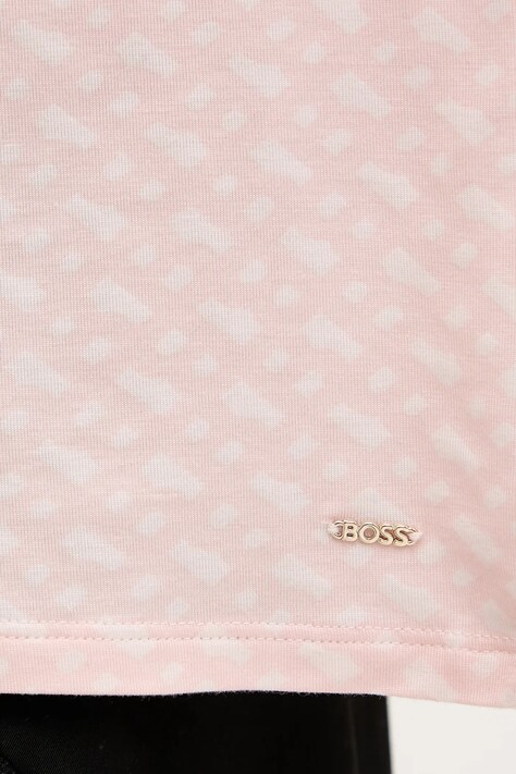 Піжамний лонгслів BOSS B Logo LS-Shirt — AW25-BID0R4, рожевий — фото 5