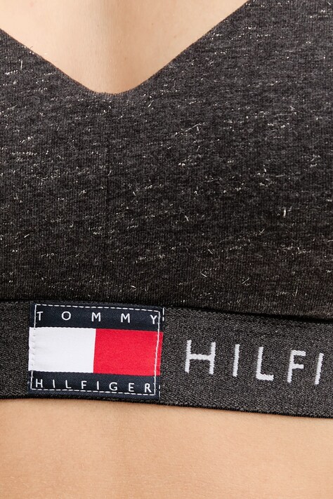 Tommy Hilfiger biustonosz kolor szary gładki UW0UW06226
