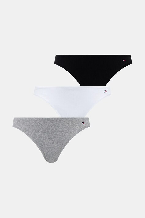 Труси Tommy Hilfiger 3-pack колір чорний UW0UW06131