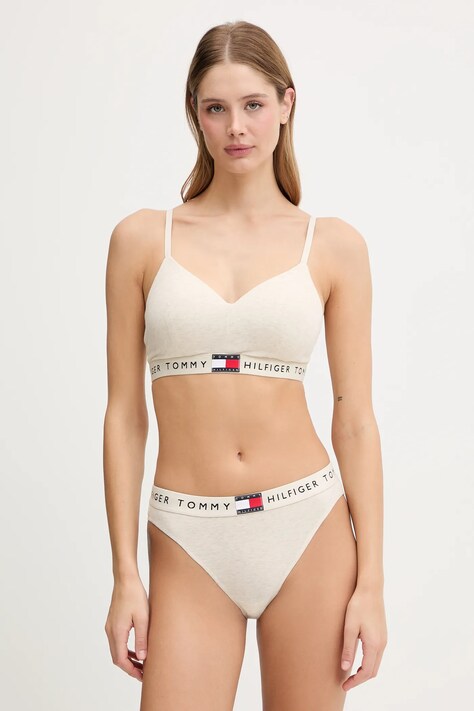 Tommy Hilfiger figi kolor beżowy UW0UW06225