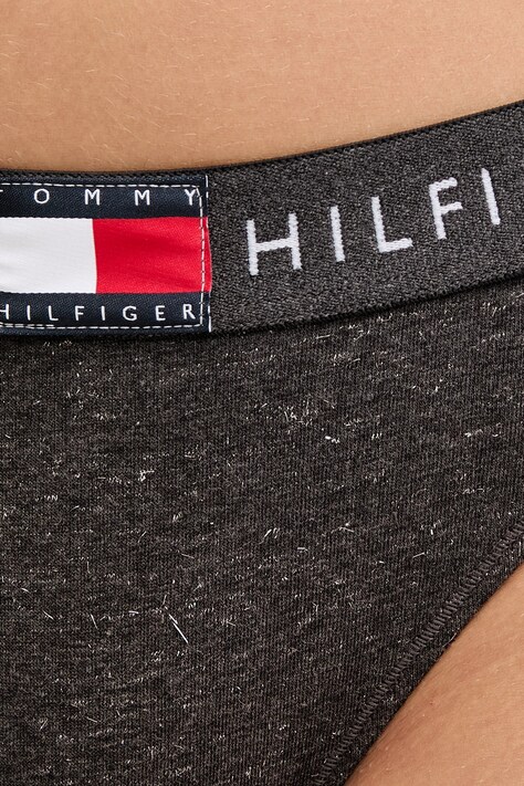 Tommy Hilfiger stringi kolor szary UW0UW06227