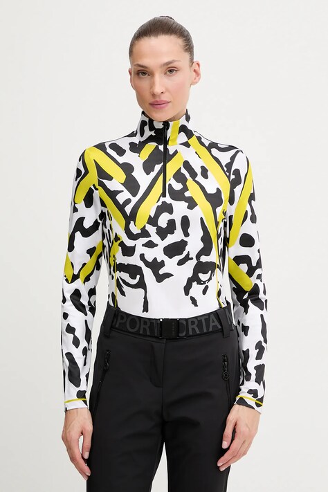 Sportalm longsleeve funkcyjny Peruglia kolor czarny 300031