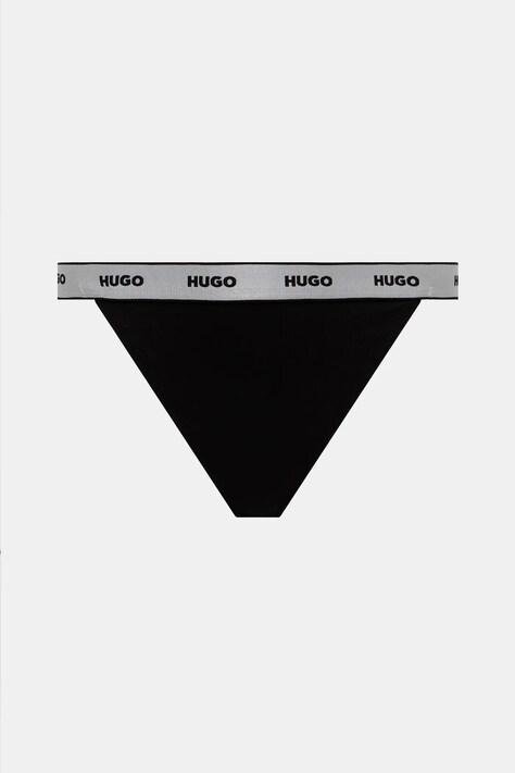 Стринги HUGO 5-pack FIVE STRING GIFT — AW25-BID0TH, чорний — фото 3