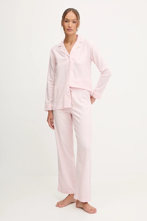 Пижама Lauren Ralph Lauren цвет розовый ILN92448