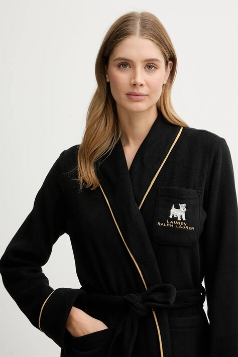 Lauren Ralph Lauren halat culoarea negru, ILN42471