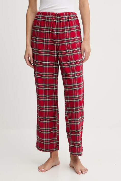 Lauren Ralph Lauren piżama damska kolor czerwony ILN92457F