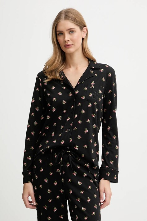 Lauren Ralph Lauren piżama damska kolor czarny ILN92467F