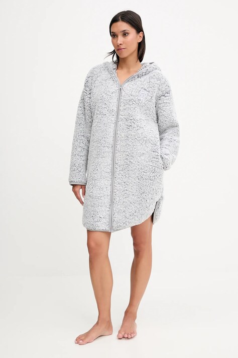 Dkny szlafrok kolor szary YI20065