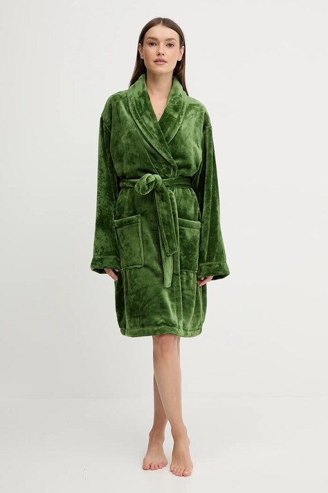 Dkny szlafrok kolor zielony YI10077F