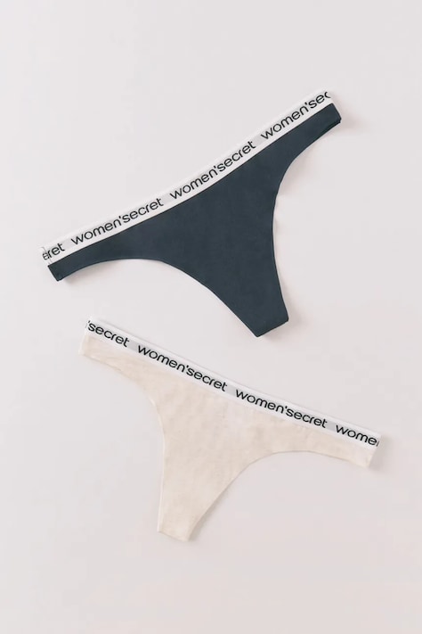 Стринги women'secret цвет синий 4632049