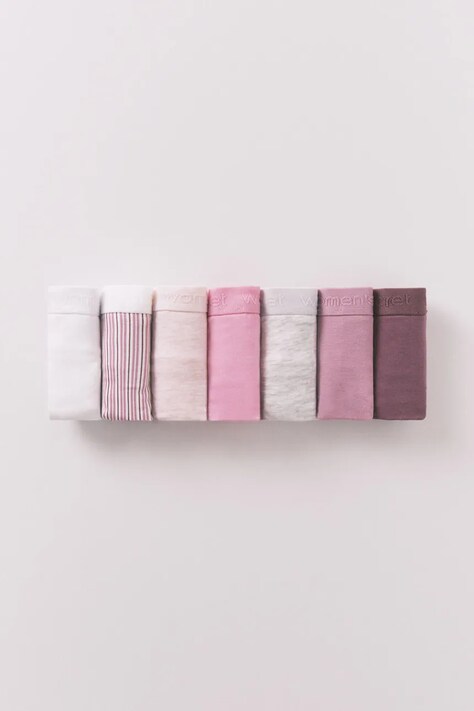women'secret figi 7-pack kolor różowy 4932670