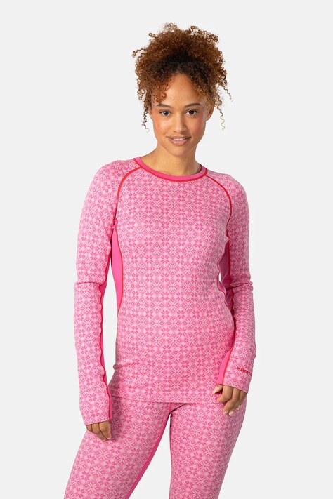 Kari Traa longsleeve funkcyjny ROSE LIGHT kolor różowy 611364