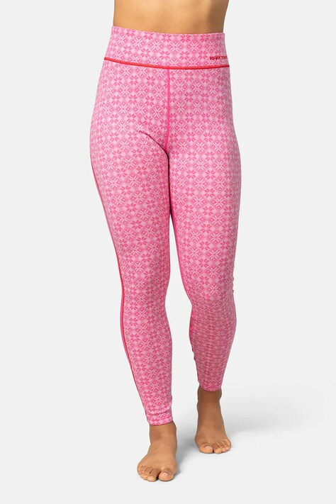 Kari Traa legginsy funkcyjne ROSE LIGHT kolor różowy 611365