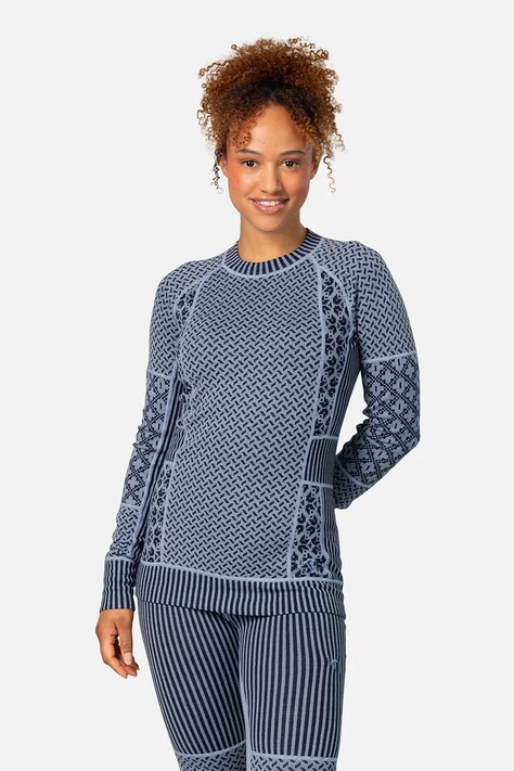 Kari Traa longsleeve funkcyjny SMEKKER kolor granatowy 622682