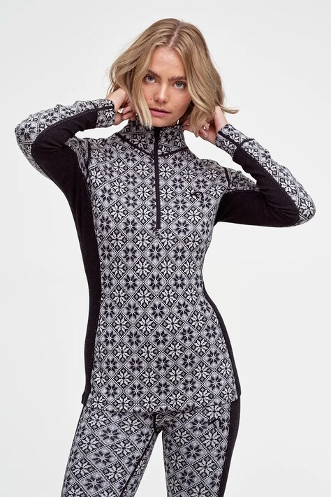 Kari Traa bluza funkcyjna ROSE kolor czarny 622691