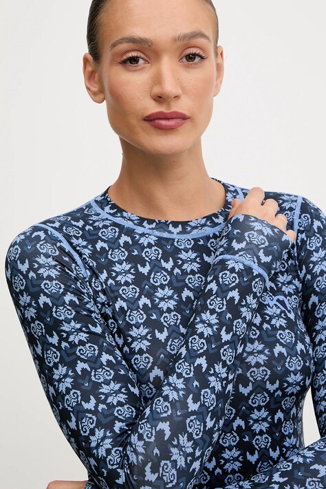 Kari Traa longsleeve funkcyjny FRYD kolor granatowy 622926
