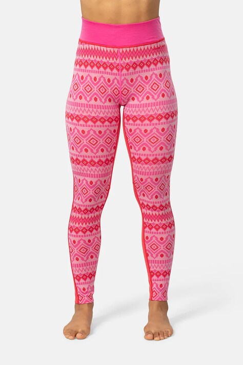 Kari Traa legginsy funkcyjne MALIA kolor różowy 623599