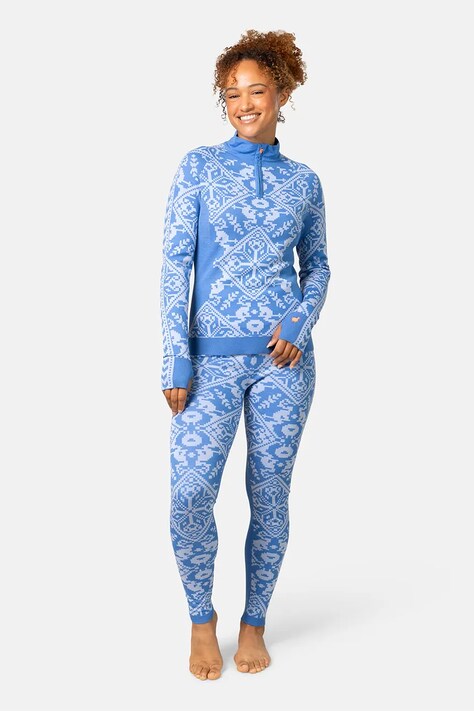 Kari Traa bluza funkcyjna SAGA kolor niebieski 623830