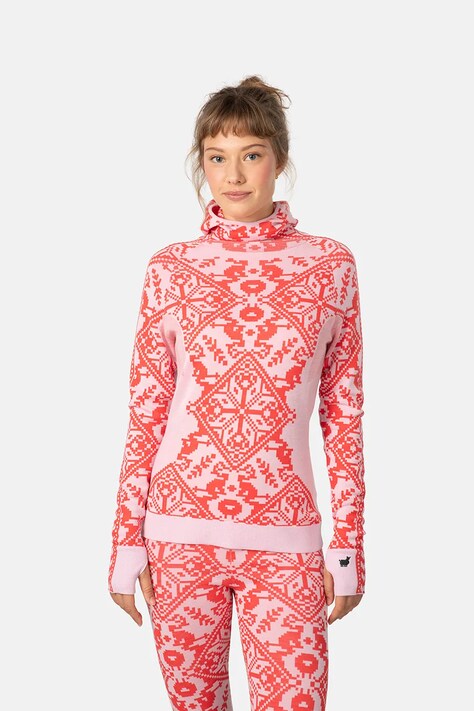 Kari Traa bluza funkcyjna SAGA kolor różowy 623831