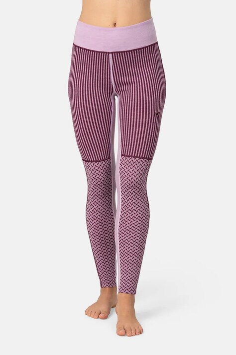 Kari Traa legginsy funkcyjne SMEKKER kolor różowy 623843