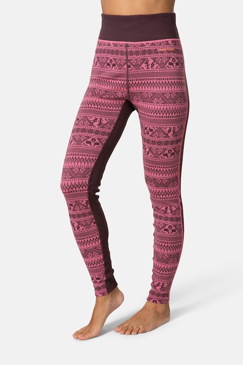 Kari Traa Funkcionális leggings női merinó gyapjú TALE barna 623925