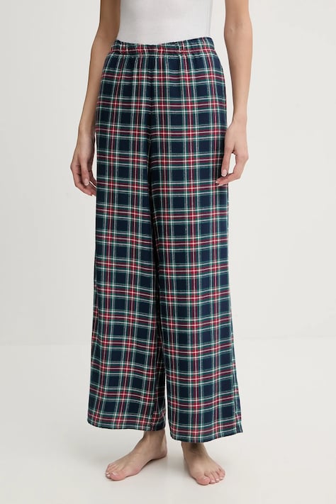 Hollister Co. spodnie piżamowe damska kolor granatowy KI346-5091-252