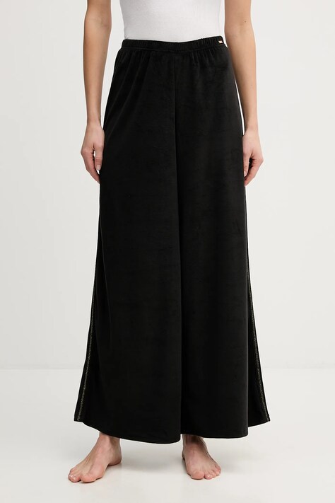 United Colors of Benetton spodnie piżamowe damska kolor czarny 3JQA3F04W