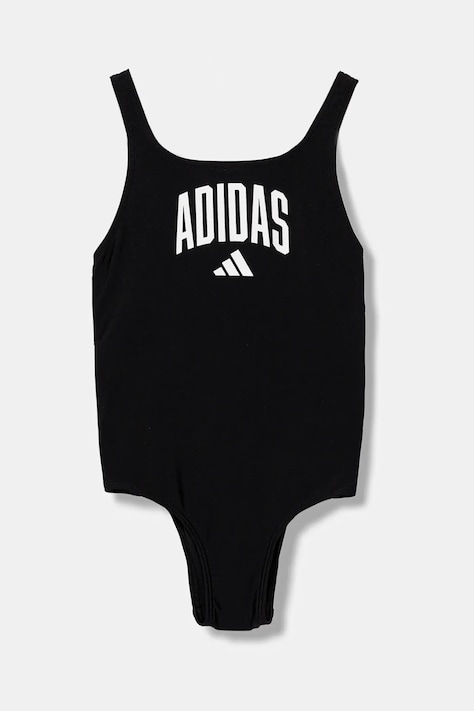 adidas Performance costum de baie dintr-o bucată pentru copii culoarea negru, JM3940