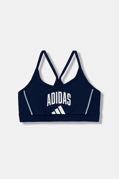 Детски спортен сутиен adidas в тъмносиньо JW8659