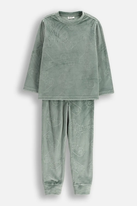 Детская пижама Coccodrillo цвет зелёный узор PYJAMAS