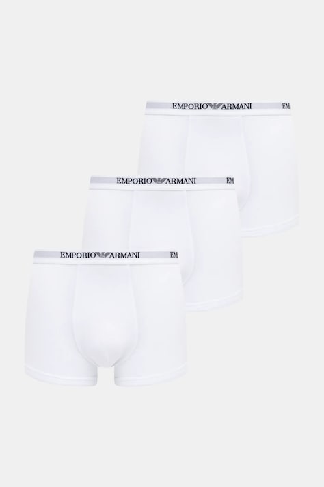 Emporio Armani Underwear boxeri 3-pack culoarea alb, EM000259 AF14132