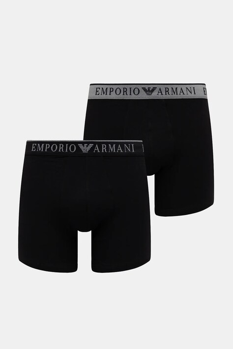 Boxerky Emporio Armani Underwear 2-pack černá barva, EM000255 AF10776