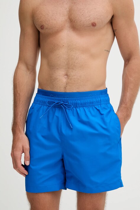 Calvin Klein szorty kąpielowe kolor niebieski LV00N61115