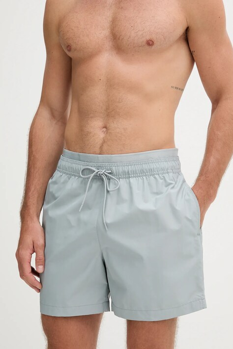 Calvin Klein szorty kąpielowe kolor szary LV00N61115