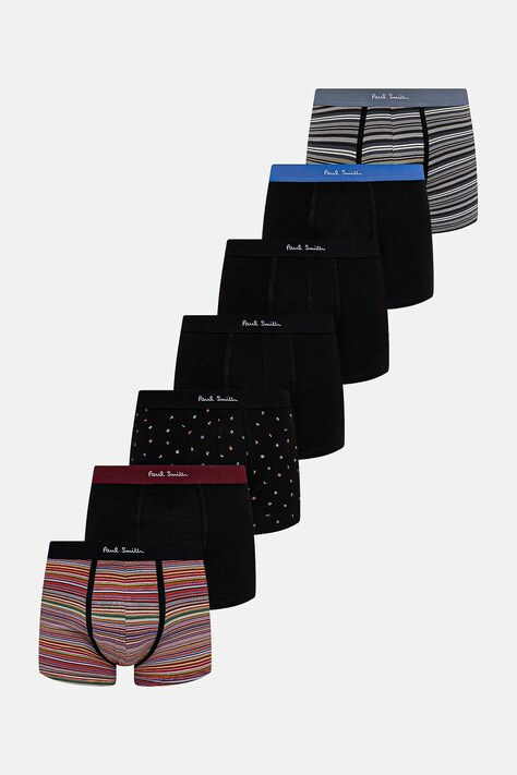 Paul Smith bokserki 7-pack kolor czarny M1A-914-T7PK13
