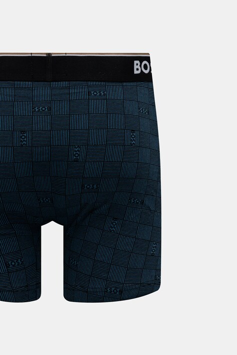 Боксери BOSS 3-pack BoxerBr 3P Power Des — AW25-BIM01E, блакитний — фото 5