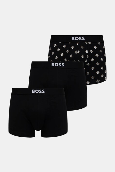 BOSS boxer pacco da 3 uomo colore nero 50549832